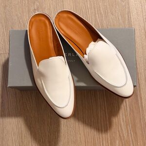 Everlane Women's White Leather Loafers *BRAND NEW*